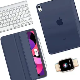 Чохол-книжка BeCover Tri Fold Hard для Apple iPad Air 4/5 2020/2022 10.9" Deep Blue (711128) - мініатюра 5
