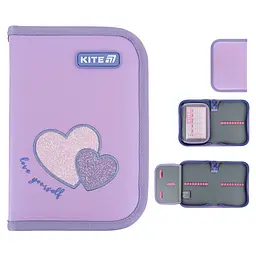 Пенал Kite Sweetheart фіолетовий (K25-621-1) - мініатюра 2