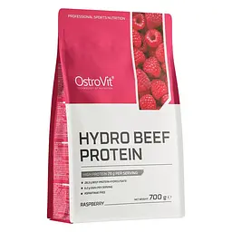 Яловичий протеїн OstroVit Hydro Beef Protein, 700 грам - Малина