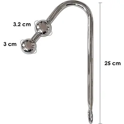 Бондажний набір Art of Sex Blanca Bondage set With Anal hook №3 із металевим анальним гаком - мініатюра 2