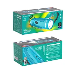 Портативна акустика Borofone Empyreal sports wireless speaker IPX5 BR7 морська хвиля - мініатюра 4