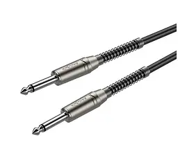 Инструментальный/гитарный/межблочный кабель Jack 6,3 — Jack 6,3 Roxtone SGJ-J100-L1 1м - мініатюра 1