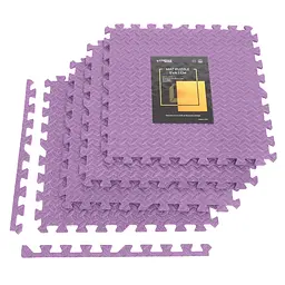 Мат-пазл (ластівчин хвіст) Cornix Mat Puzzle EVA 120 x 120 x 1 cм XR-0232 Purple - мініатюра 1