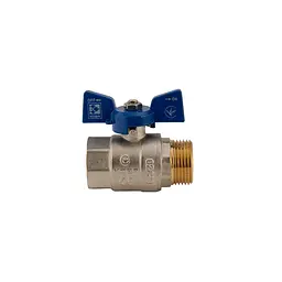 Кран кульовий Koer 1" ГШМ (KR.218.B) синій KR2721 - мініатюра 4
