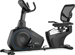 Горизонтальний велотренажер Gymtek XBR6000 електромагнітний синій - мініатюра 11