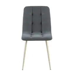 Стілець TED Grey Dark Grey Velvet - мініатюра 4