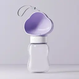 Пляшка-поїлка для тварин Semi Foot 350 мл, Purple