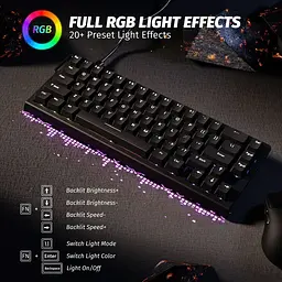 Клавіатура Attack Shark X68 HE RGB Magnetic Linear Switches Black (AS-6972792471044-B-UA) [166743] - мініатюра 7