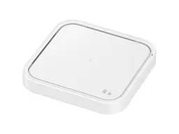 Бездротовий зарядний пристрій Samsung 15 W Wireless Charger Pad w/o TA White (EP-P2400BWEGEU) - мініатюра 3