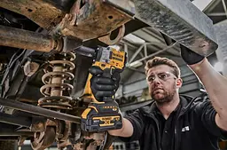 DeWALT Гайковерт ударний XR Li-Ion безщітковий 18В 610Нм 2500об·хв 3550уд/хв 1/2" 1.1кг без АКБ і ЗП та кейсу - мініатюра 2