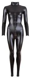 Комбінезон Cottelli Collection Party Jumpsuit Long Sleeves S чорний - мініатюра 5