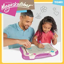 Магнітна дошка для малювання Megasketcher фіолетова (E73512) - мініатюра 10