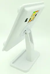 Дзеркало для макіяжу з LED підсвічуванням на підставці холодне нейтральне тепле світло Cosmetie Mirror HH083 білий - мініатюра 5