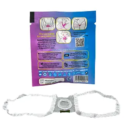 Презерватив жіночий EXS NonLatex Internal Condom Lace Leg Loops, 1 шт. - мініатюра 2