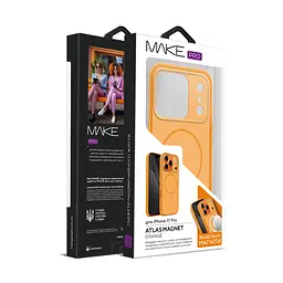 Чохол MAKE Apple iPhone 17 Pro Atlas Magnet Orange