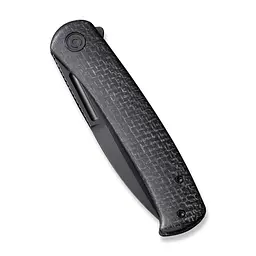 Ніж складаний туристичний Civivi Caetus Flipper, (8.8 см) Damascus/карбоновий Fiber - мініатюра 4