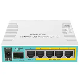 Маршрутизатор MikroTik RouterBoard RB960PGS hEX PoE (800MHz/128Mb, 1xUSB, 5х1000Мбит, Passive PoE) - мініатюра 7