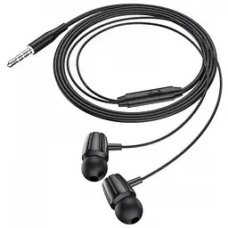 Навушники Hoco Graceful universal earphones with mic M88 чорні 6931474754714 - мініатюра 4