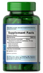 Натуральна добавка Puritan’s Pride Soy Isoflavones 750 mg 120 капсул - мініатюра 2