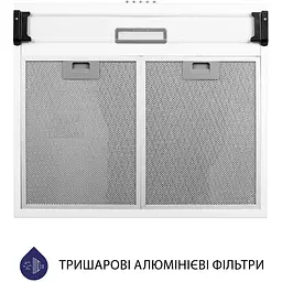 Витяжка пласка Minola HPL 517 WH - мініатюра 6