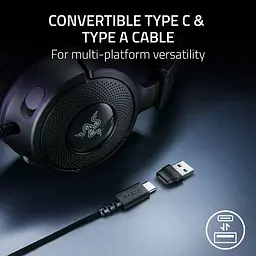 Ігрова гарнітура Razer Kraken V4 X (RZ04-05180100-R3M1) - мініатюра 8