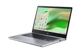 Ноутбук Acer Chromebook CB314-4H 14' FHD IPS, Intel C N100, 8GB, F128GB, UMA, ChromeOS, сріблястий (NX.KNBEU.001) - мініатюра 2