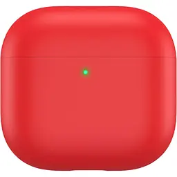 Чохол AhaStyle Ultra-Thin Colorful Silicone Case для Airpods 4 Red [CP-WG172-RD] [133830]