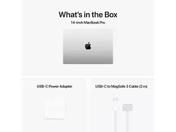 Ноутбук Apple MacBook Pro 14 Late 2025 Silver (Z1KL000U7, MJ3E4UA/A, Z1KL000SR) - мініатюра 4