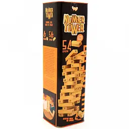 Настільна гра, що розвиває "NUMBER TOWER" укр. NT-01U - мініатюра 2