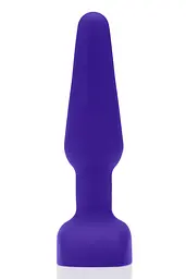Анальна пробка B-Vibe Trio Plug 13.5 см (фіолетовий) - мініатюра 5