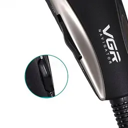 Професійна машинка для стрижки волосся від мережі VGR V-033 USB Pro, 9 Вт з насадками 3-12 мм і ножицями в комплекті - мініатюра 4