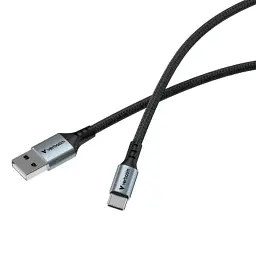 Дата кабель USB 2.0 AM to USB-C 1.2m black Verbatim (31843) - мініатюра 3