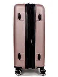 Валіза полікарбонат середній (M) Airtex 623 70л 66x42x26см Рожеве золото (Rose gold) - мініатюра 6