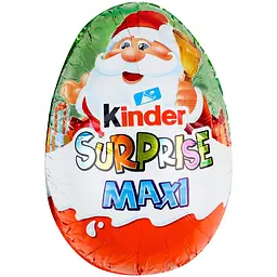 Уцінка. Яйце Kinder Maxi Surprise Новорічне 100 г - мініатюра 2