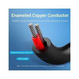 Кабель мультимедійний 2xRCA M to 2xRCA M 1.5m black Vention (BCMBG) - мініатюра 11