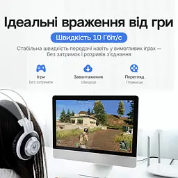 Плоский сетевой кабель Vention 20 м патч-корд Ethernet RJ45 штекер на RJ45 штекер Cat.7 до 10 Гбит/с с экранированием алюминиевой фольгой жилы из бескислородной меди 600 МГц чёрный (ICABQ) - миниатюра 10