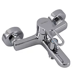 Змішувач для ванни Globus Lux Dolly GLD-0102N хромований для установки в ванній кімнаті зручний і стильний - мініатюра 5