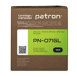 Картридж Patron Canon 071 Green Label (PN-071GL) - мініатюра 5