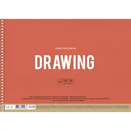 Альбом Muse Drawing на спіралі A4 30 аркушів в асортименті (PB-SC-030-300) - мініатюра 3