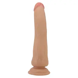 Фалоімітатор Pretty Love Tiemeyer 9.8", 25 см (бежевий) - мініатюра 2
