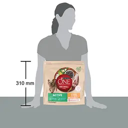 Сухий корм для активних собак малих порід Purina One Mini Active з куркою та рисом 1.5 кг - мініатюра 4