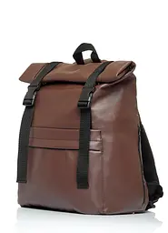 Жіночий рюкзак Sambag RollTop Milton шоколадний 41 х 30 х 16 см (24211020) - мініатюра 2