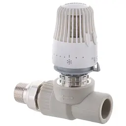 Кран термостатичний з термоголовкою прямий PPR Koer 20x1/2 K0155.Pro KP0198 - мініатюра 3