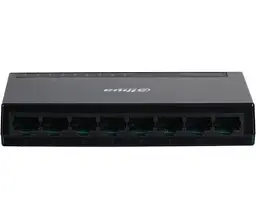 Комутатор DH-PFS3008-8GT-L Black, 8x RJ45 (10/100/1000M) до 16 Гбит, 11.9Mpps Dahua teh0028227