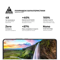 Скло захисне Armorstandart Pro Xiaomi Redmi Note 14 5G Black (ARM83175) - мініатюра 5