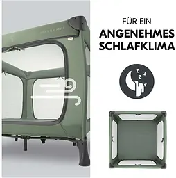 Дитячий манеж Hauck Sleep N Play SQ Dark Green - мініатюра 7