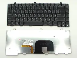 Клавіатура для DELL Alienware M14x R2 (UA Black з підсвічуванням). Оригінал.