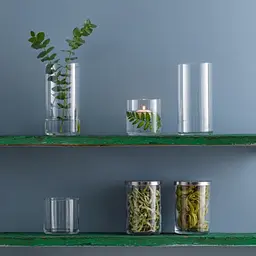 Ваза Trend Glass Flora, скло, 29 см, прозора (35940) - мініатюра 2