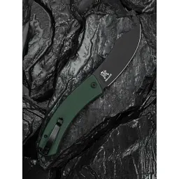 Ніж Civivi Outlaw Muk, Green G10, Black Stonewash (C24079-3) - мініатюра 11