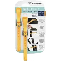 Набір стяжок Sea To Summit Stretch-loc 18 12mmx450mm 2 Pack Yellow (1033-STS ASLSTRP12X450YW)